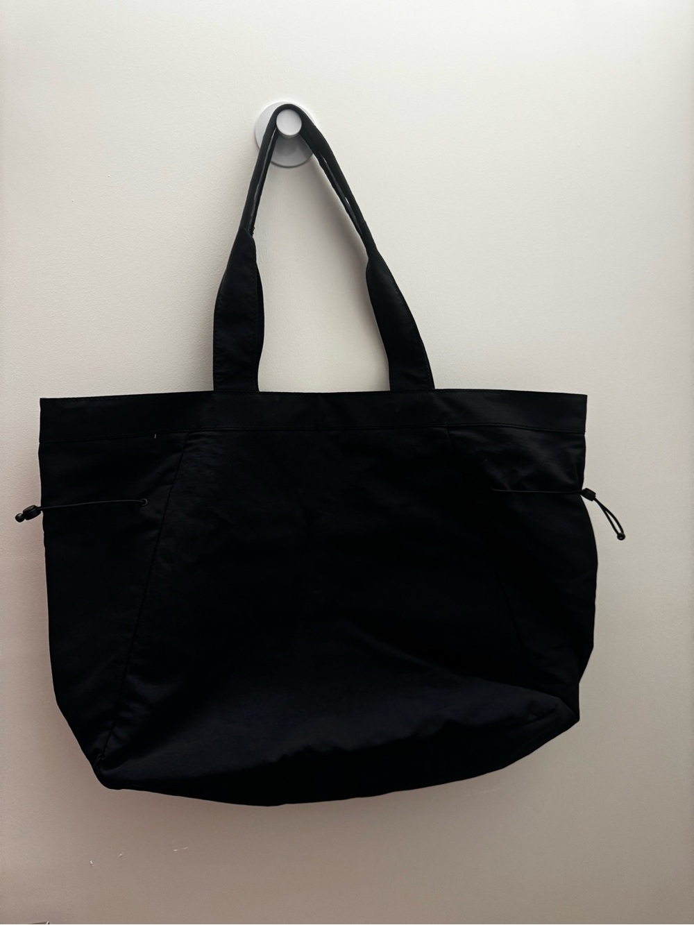 Lululemon Shoulder Black Tote Bag